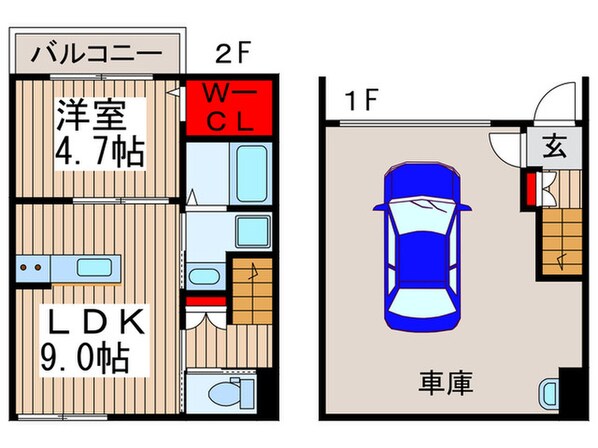 Lumirea　B棟の物件間取画像